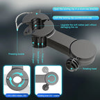 Dual-Head Fan for Car Seats